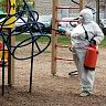 Санитарная обработка мест общего пользования в Октябрьском районе – под пристальным вниманием